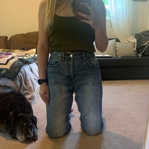 Free people vintage boyfriend jeans